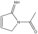 2H-Pyrrol-2-imine,1-acetyl-1,5-dihydro-(9CI) 结构式