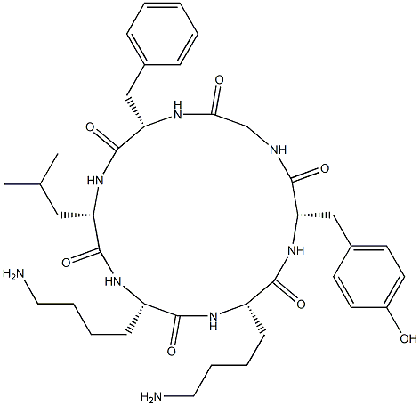 cyclic leucine enkephalin 结构式