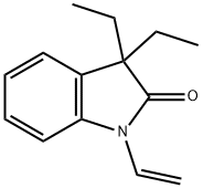 2H-Indol-2-one,1-ethenyl-3,3-diethyl-1,3-dihydro-(9CI) 结构式