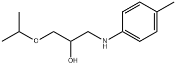 2-Propanol,1-(1-methylethoxy)-3-[(4-methylphenyl)amino]-(9CI) 结构式