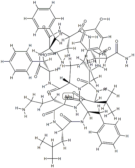 Tyrocidine 结构式