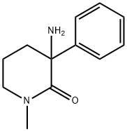 2-Piperidone,3-amino-1-methyl-3-phenyl-(8CI) 结构式