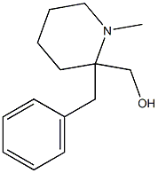 2-Piperidinemethanol,2-benzyl-1-methyl-(8CI) 结构式