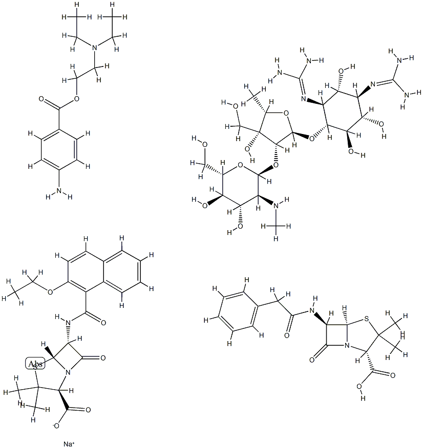 nafpenzol D.C. 结构式