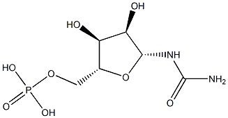 poly(ribosylurea phosphate) 结构式
