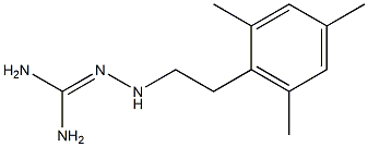 Guanidine,[(2,4,6-trimethylphenethyl)amino]-(8CI) 结构式