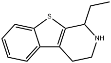 [1]Benzothieno[2,3-c]pyridine,1-ethyl-1,2,3,4-tetrahydro-(8CI) 结构式