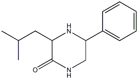 2-Piperazinone,3-isobutyl-5-phenyl-(8CI) 结构式