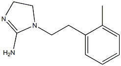 1H-Imidazol-2-amine,4,5-dihydro-1-[2-(2-methylphenyl)ethyl]-(9CI) 结构式