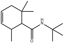 3-Cyclohexene-1-carboxamide,N-(1,1-dimethylethyl)-2,6,6-trimethyl-(9CI) 结构式