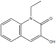 2(1H)-Quinolinone,1-ethyl-3-hydroxy-(9CI) 结构式