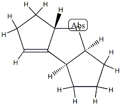 Dicyclopenta[b,d]furan, 1,2,3,3a,4a,5,6,7b-octahydro-, (3aR,4aR,7bR)-rel- (9CI) 结构式