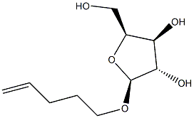 ba-L-Xylofuranoside, 4-pentenyl (9CI) 结构式