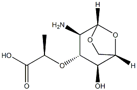 1,6-anhydromuramic acid 结构式