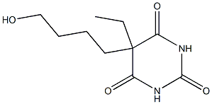4'-hydroxybutobarbitone 结构式