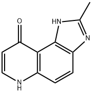 9H-Imidazo[4,5-f]quinolin-9-one,1,6-dihydro-2-methyl-(9CI) 结构式
