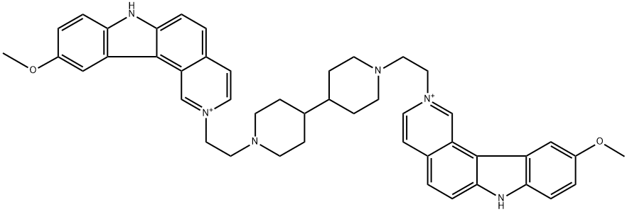 ditercalinium 结构式