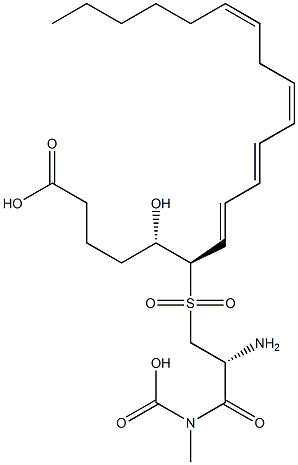 leukotriene D-4 sulfone 结构式