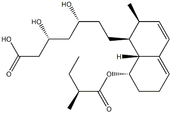 美伐他汀羟基酸 结构式