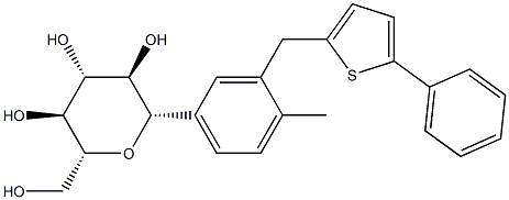 卡格列净杂质 结构式