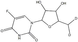 Doxifluridine-d2 结构式