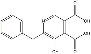 Cinchomeronic  acid,  6-benzyl-5-hydroxy-  (5CI) 结构式