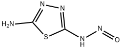 1,3,4-Thiodiazole,  2-amino-5-nitrosoamino-  (3CI) 结构式