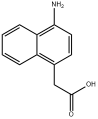 1-Naphthaleneaceticacid,4-amino-(5CI) 结构式
