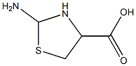 4-Thiazolidinecarboxylicacid,2-amino-(9CI) 结构式