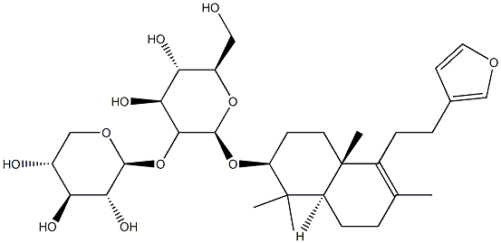 BAIYUNOSIDE 结构式