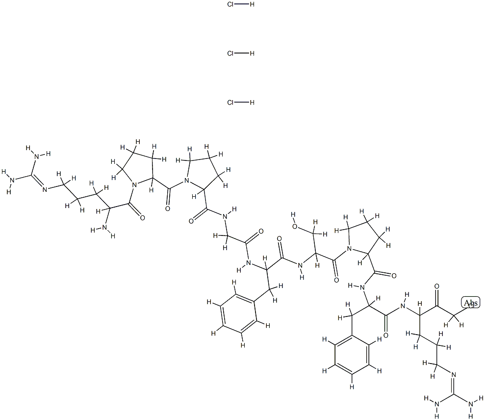 bradykinin chloromethyl ketone 结构式