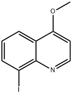 8-碘-4-甲氧基喹啉 结构式