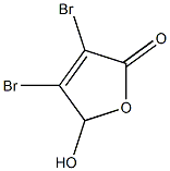 3,4-DibroMo-5-hydroxyfuran-2(5H)-one 结构式