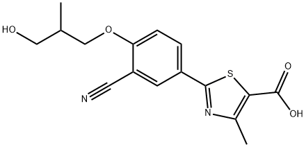 非布索坦代谢物67M-1 结构式