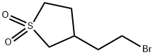 3-(2-bromoethyl)tetrahydrothiophene 1,1-dioxide 结构式