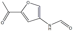 Formamide, N-(5-acetyl-3-furyl)- (6CI,7CI) 结构式