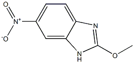 1H-Benzimidazole,2-methoxy-6-nitro-(9CI) 结构式