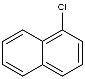 11 -Chloronaphthalene 结构式