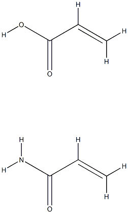 聚丙烯酸-丙烯酰胺 结构式