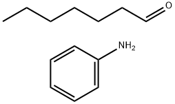 Aniline-heptaldehyde reaction product 结构式