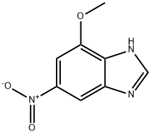 Benzimidazole, 4-methoxy-6-nitro- (6CI,7CI) 结构式