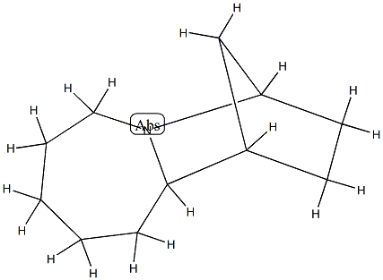 1,4-Methanopyrido[1,2-a]azepine,decahydro-(9CI) 结构式