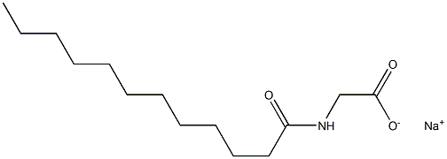 椰油酰甘氨酸钠 结构式