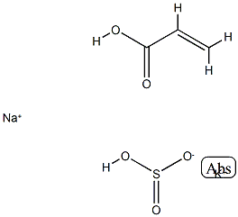 2-Propenoic acid, telomer with sodium hydrogen sulfite, potassium salt 结构式