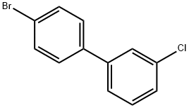3-氯-4'-溴联苯 结构式