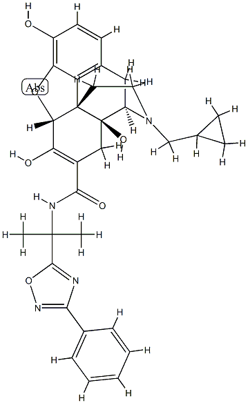 Naldemedine 结构式