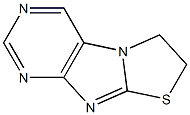 7,8-dihydro[1,3]thiazolo[2,3-i]purine 结构式