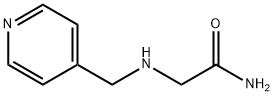 2-[(pyridin-4-ylmethyl)amino]acetamide 结构式