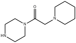 1-(piperidin-1-ylacetyl)piperazine 结构式