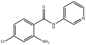 2-amino-4-chloro-N-pyridin-3-ylbenzamide 结构式